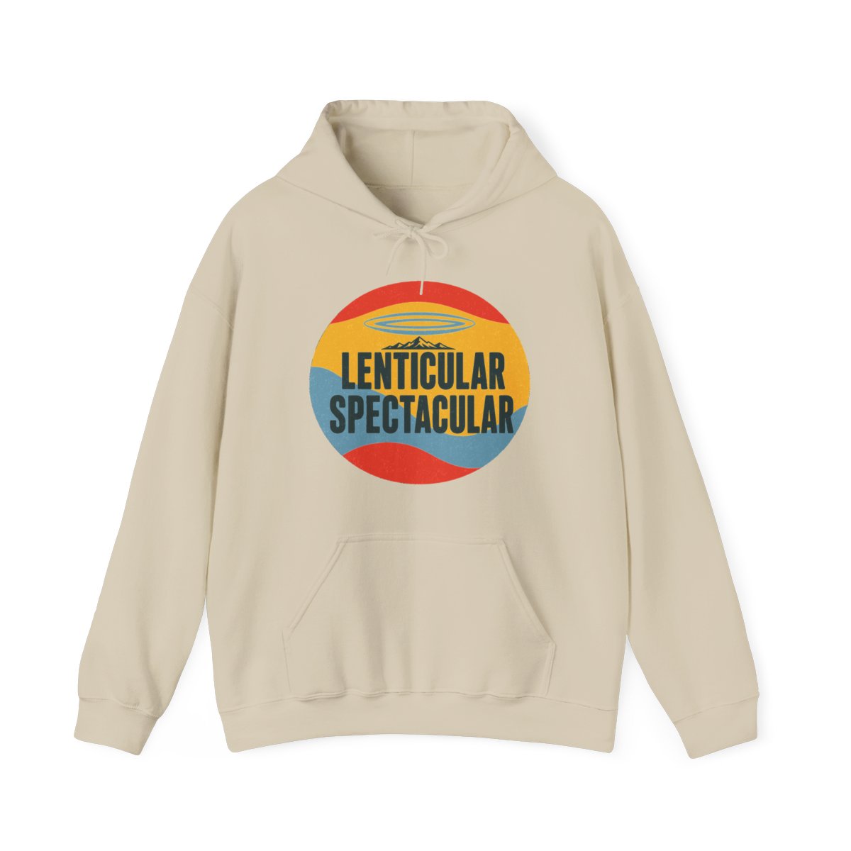 Lenticular Spectacular Hoodie in Sand