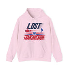 Lost in Transmission Hoodie in Light Pink