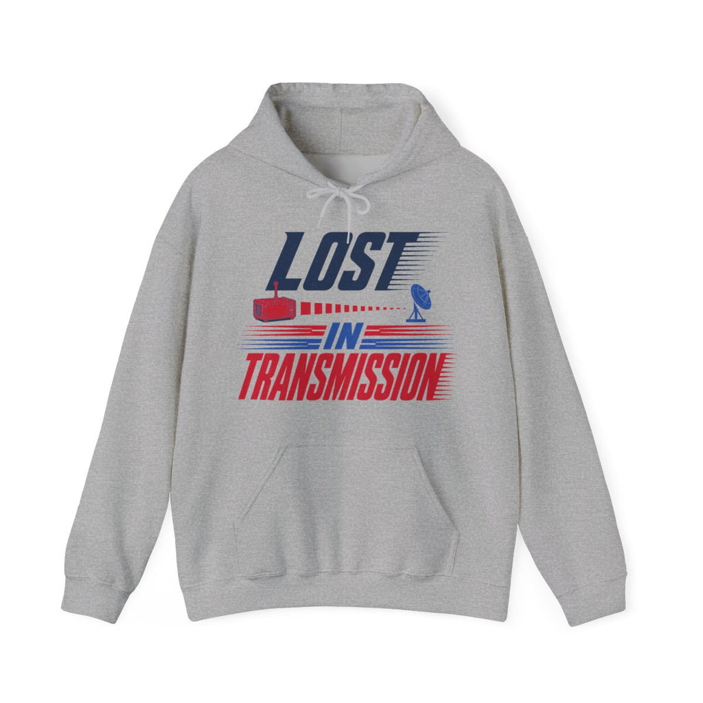 Lost in Transmission Hoodie in Sport Grey