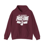My Favorite Pass-Time Hoodie in Maroon