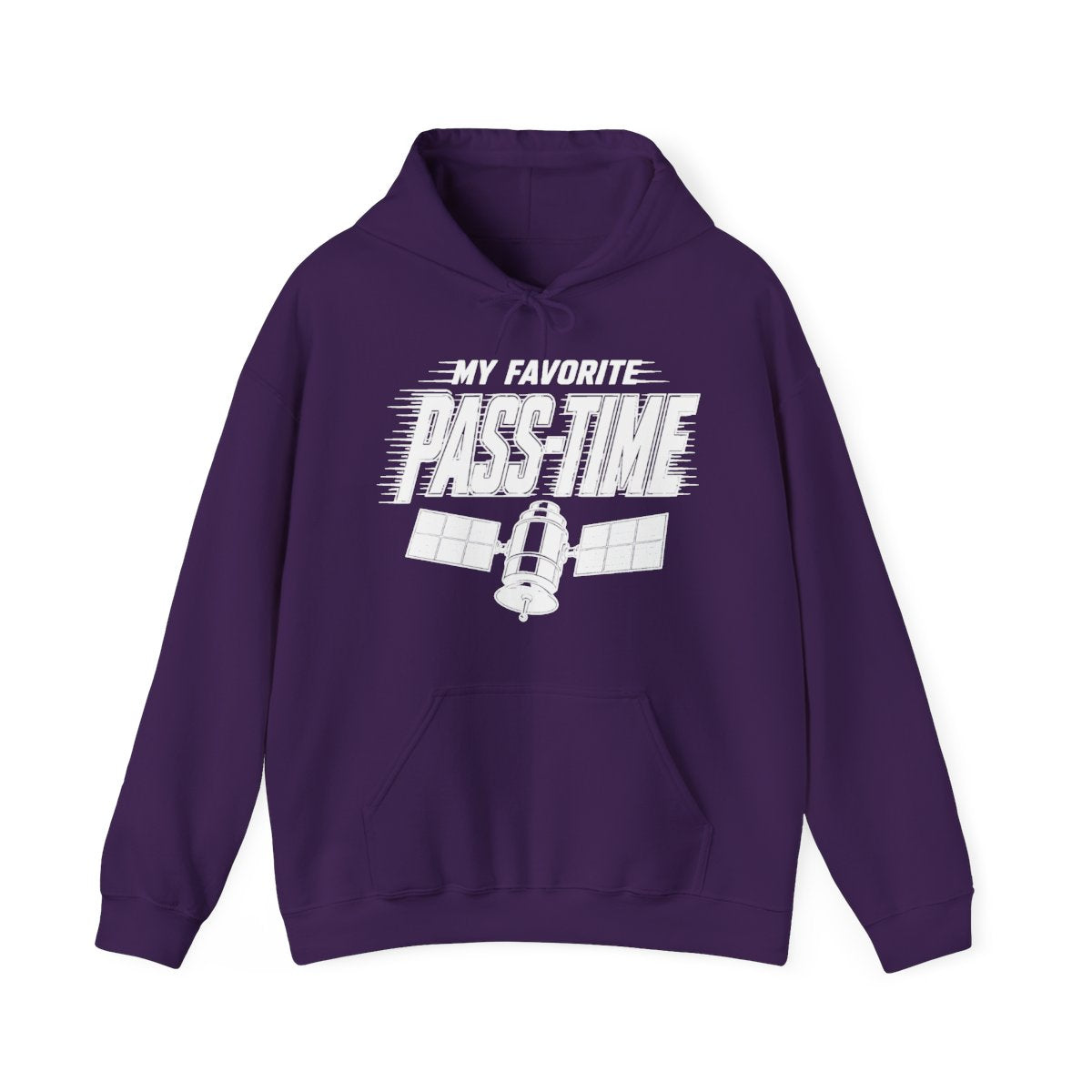 My Favorite Pass-Time Hoodie in Purple