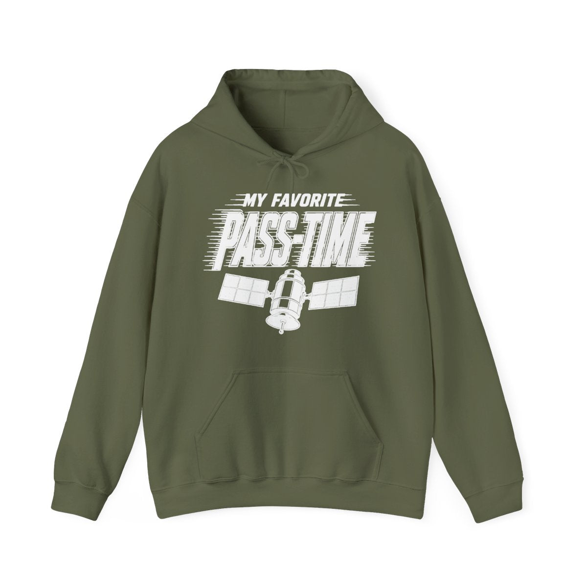 My Favorite Pass-Time Hoodie in Military Green
