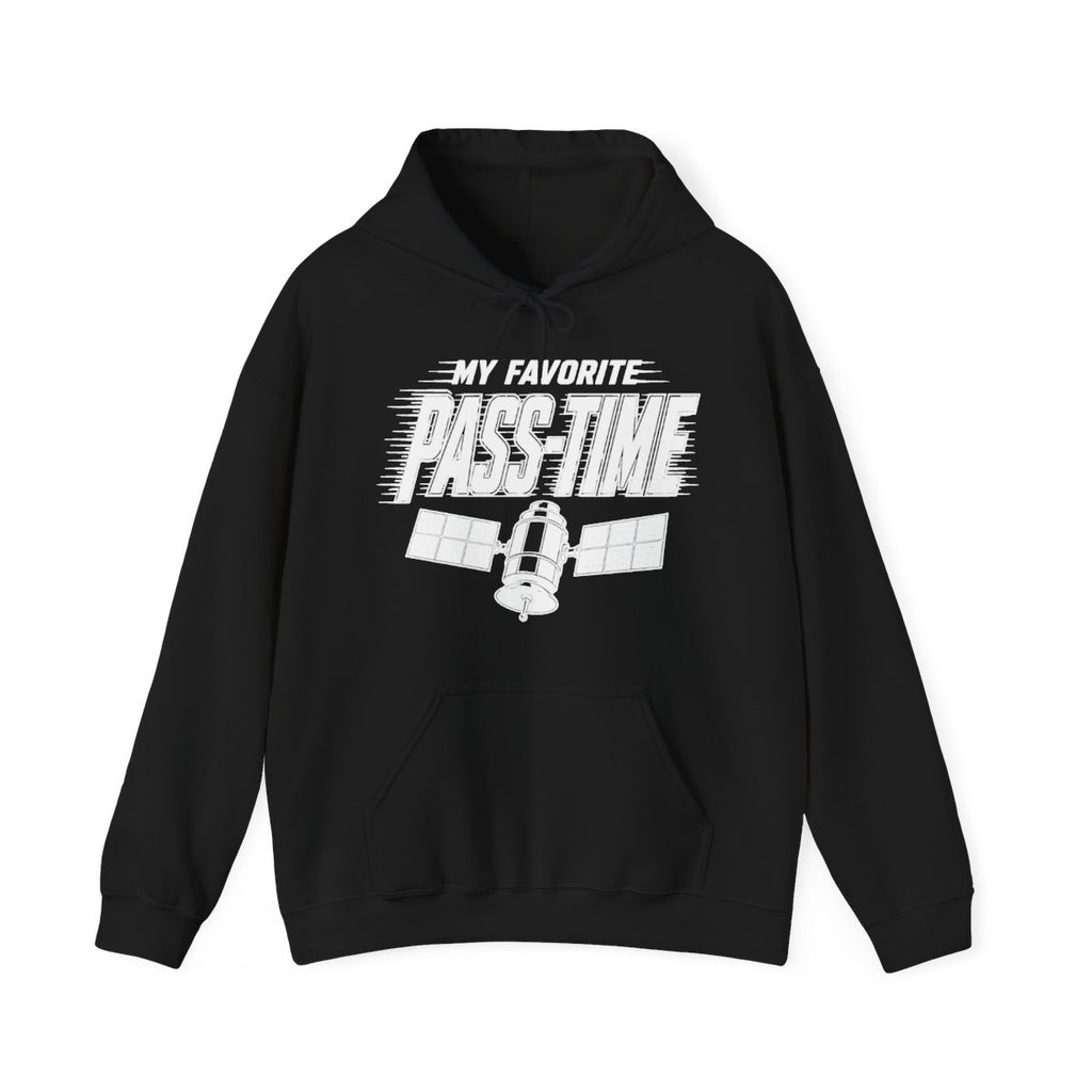 My Favorite Pass-Time Hoodie in Black
