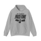 My Favorite Pass-Time Hoodie in Sport Grey