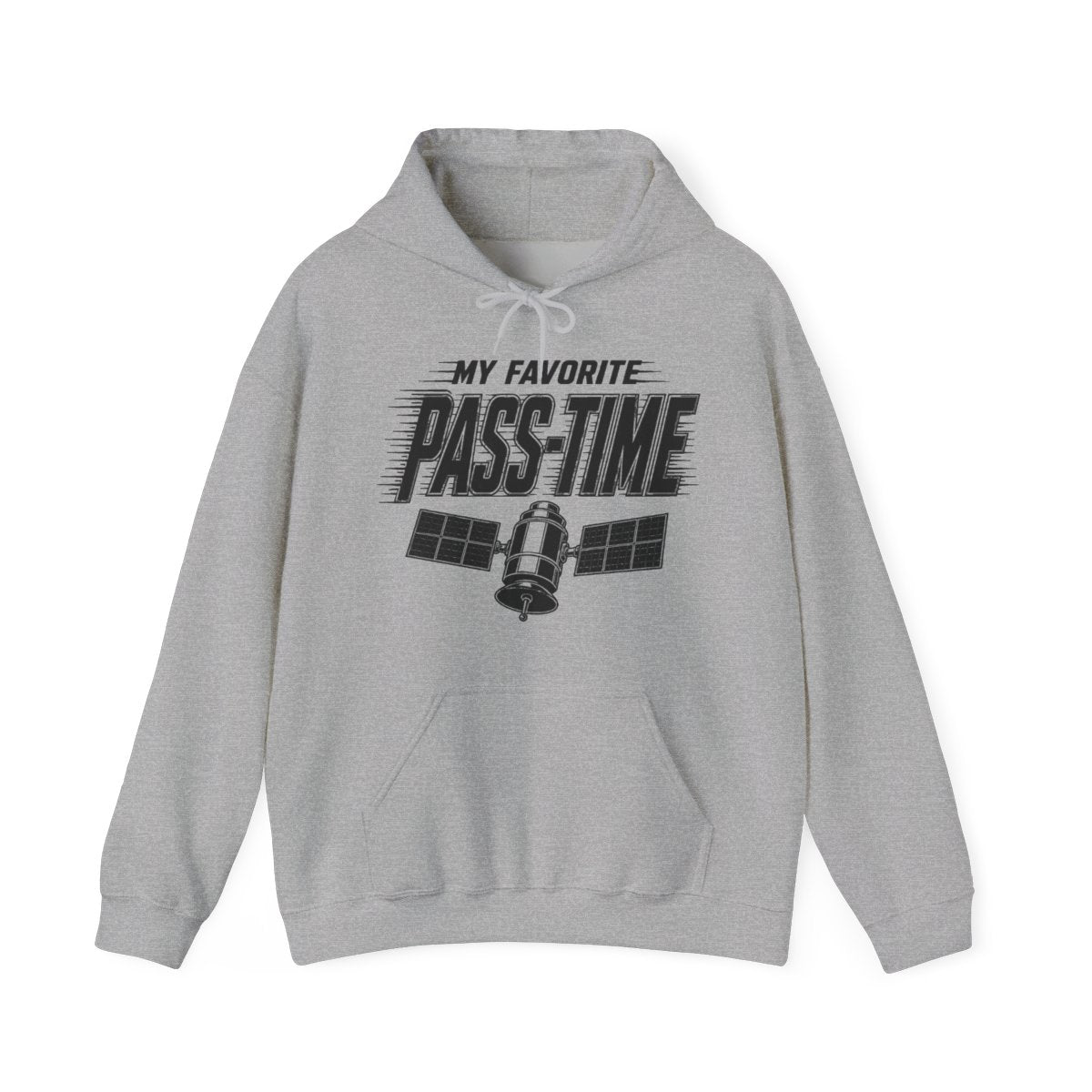 My Favorite Pass-Time Hoodie in Sport Grey