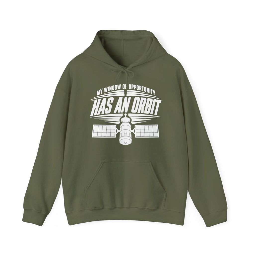 My Window of Opportunity Has an Orbit Hoodie in Military Green