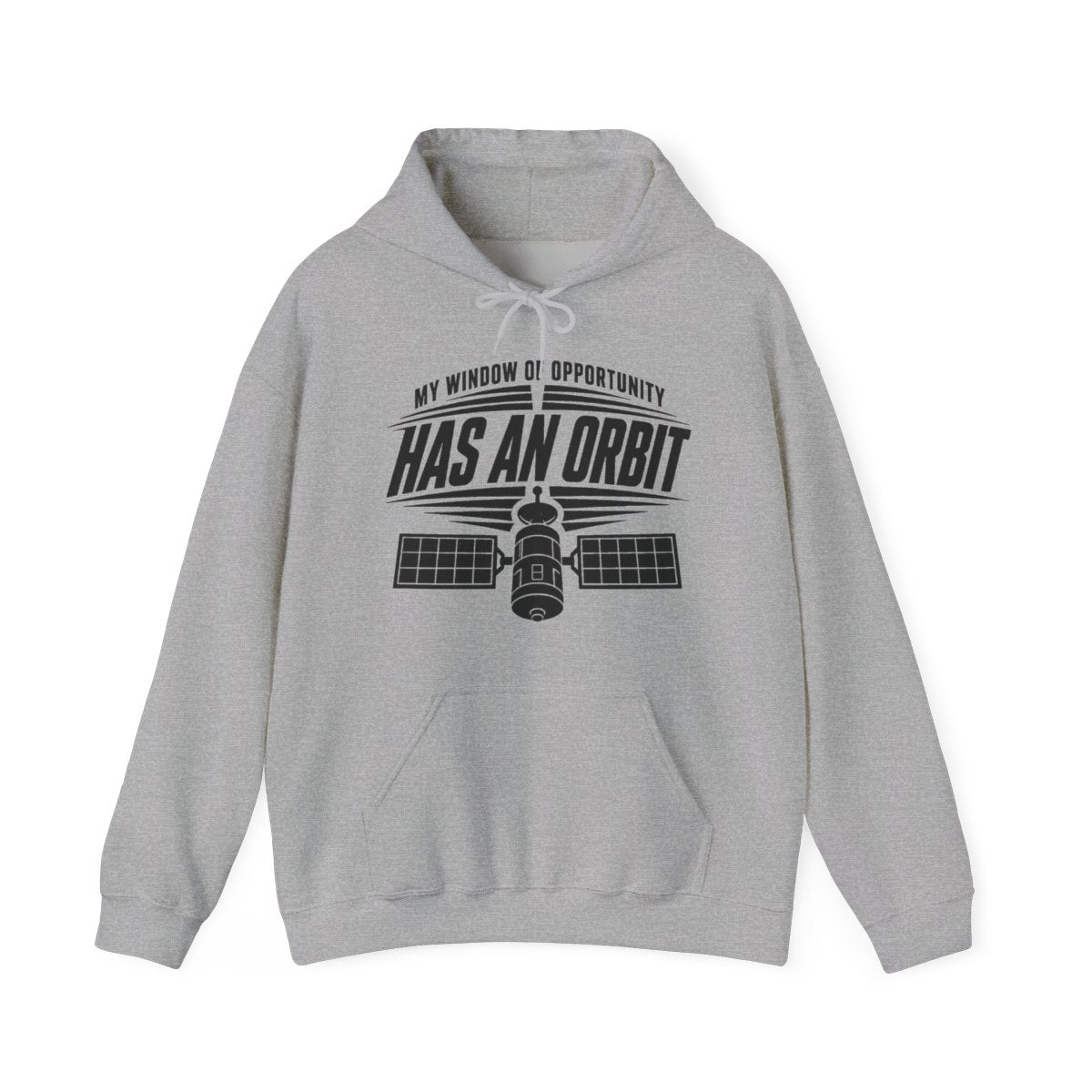 My Window of Opportunity Has an Orbit Hoodie in Sport Grey