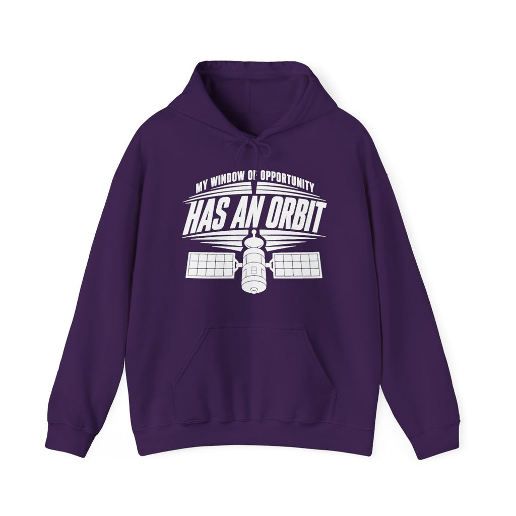 My Window of Opportunity Has an Orbit Hoodie in Purple