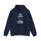No Lapse in Judgment Just a Steep Lapse Rate Hoodie in Navy