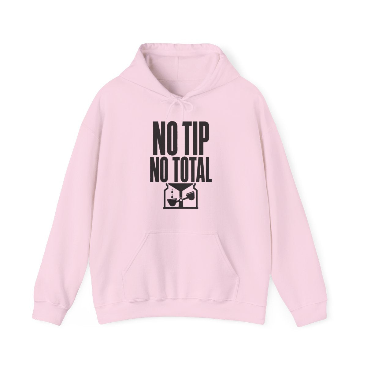 No Tip No Total Hoodie in Light Pink