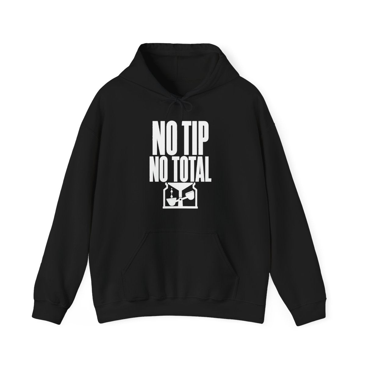 No Tip No Total Hoodie in Black