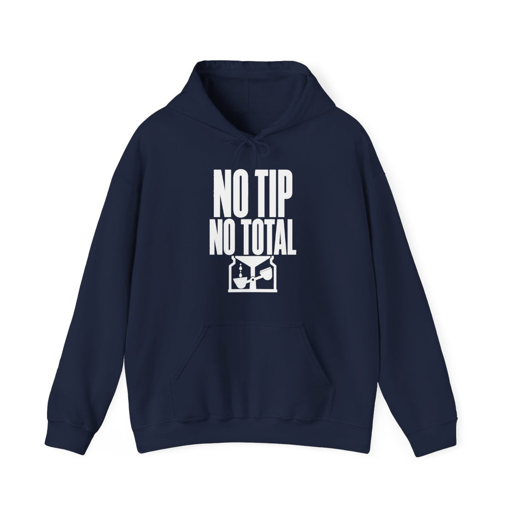 No Tip No Total Hoodie in Navy