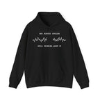 One Minute Offline Still Thinking About It Hoodie in Black
