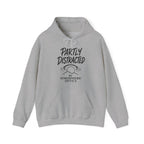 Partly Distracted by Atmospheric Optics Hoodie in Sport Grey