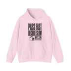 Pass Fast Decode Slow Hoodie in Light Pink