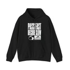 Pass Fast Decode Slow Hoodie in Black