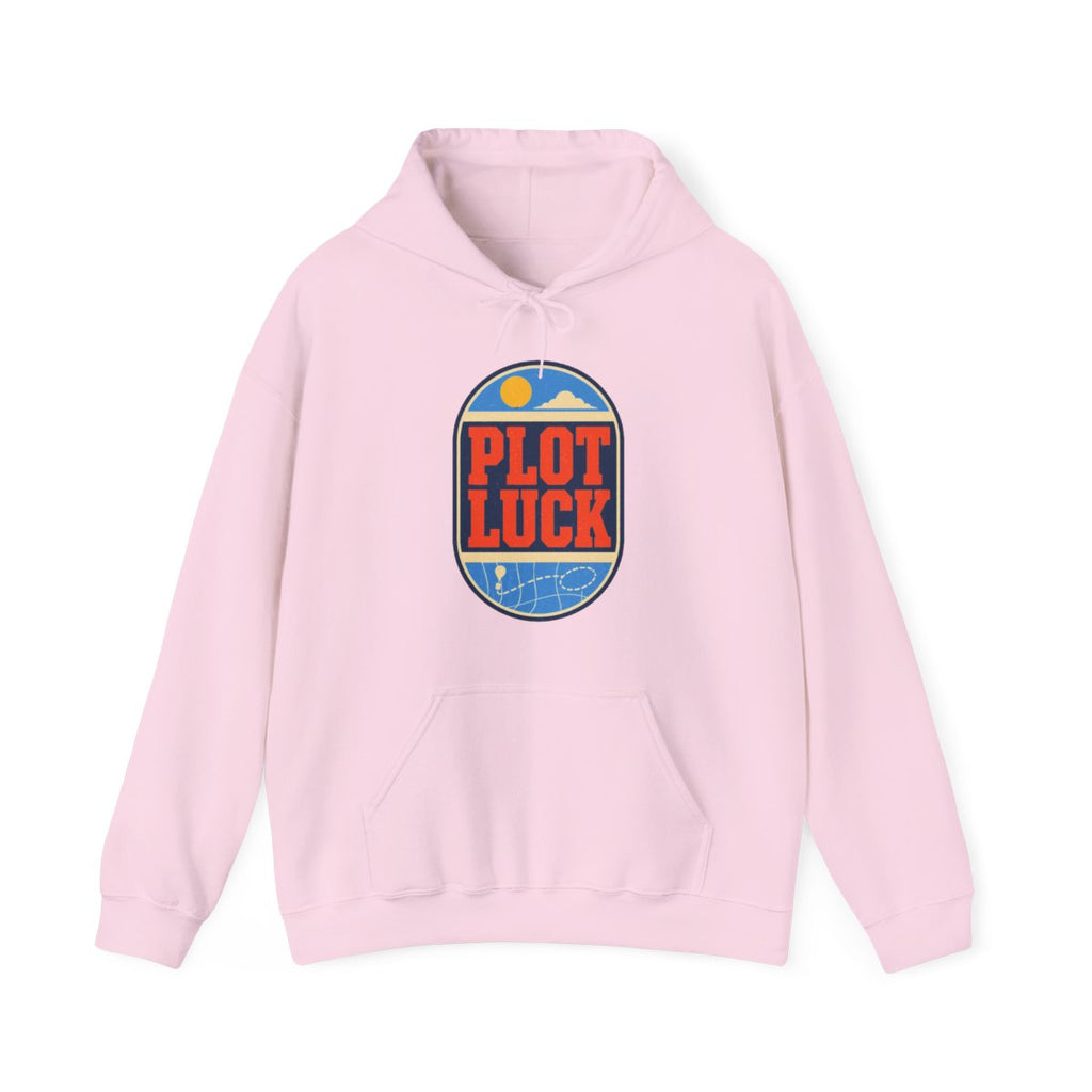 Plot Luck Hoodie in Light Pink