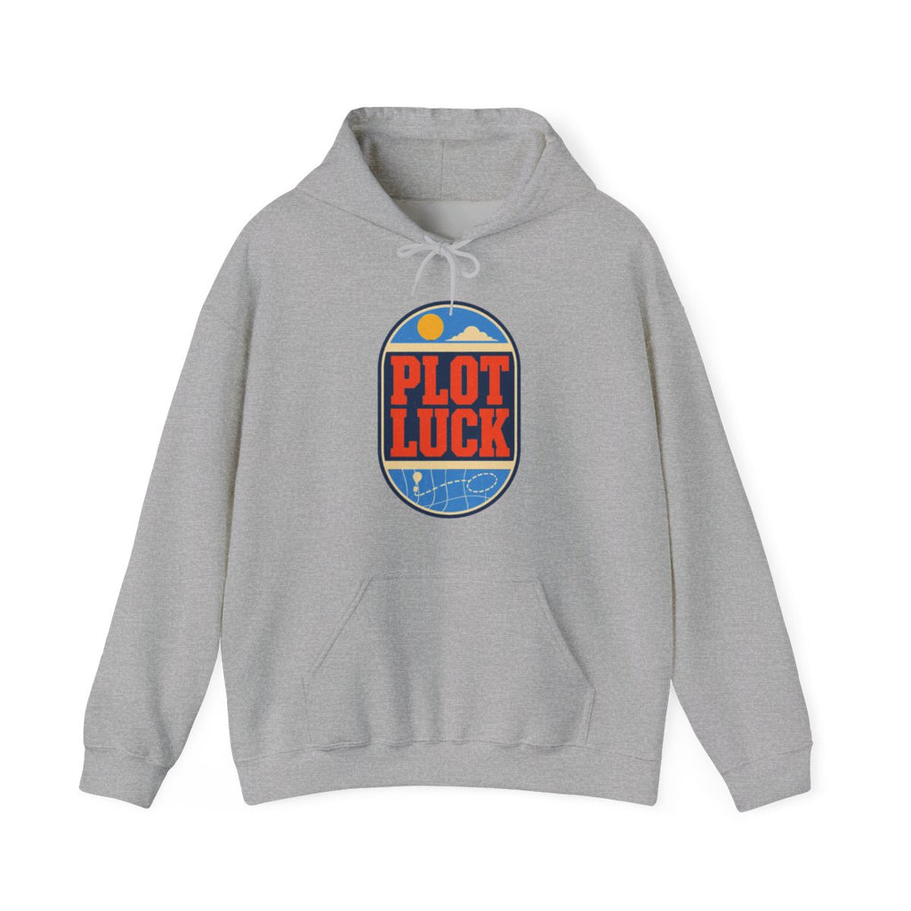 Plot Luck Hoodie in Sport Grey