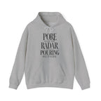 Pore Over the Radar Pouring Outside Hoodie in Sport Grey