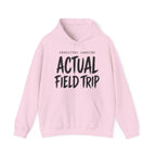 Predicted Landing Actual Field Trip Hoodie in Light Pink