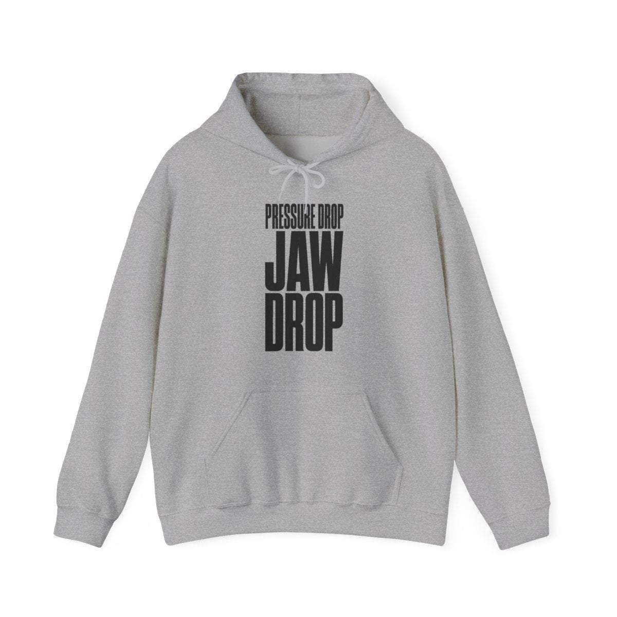 Pressure Drop Jaw Drop Hoodie in Sport Grey