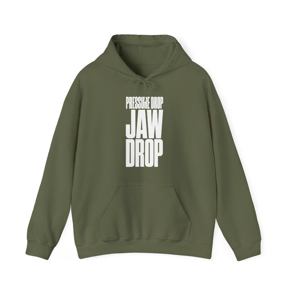 Pressure Drop Jaw Drop Hoodie in Military Green