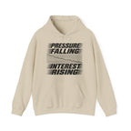 Pressure Falling Interest Rising Hoodie in Sand