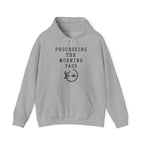 Processing the Morning Pass Hoodie in Sport Grey