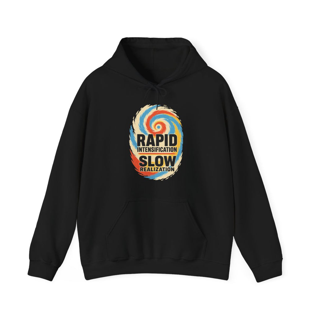 Rapid Intensification Slow Realization Hoodie in Black