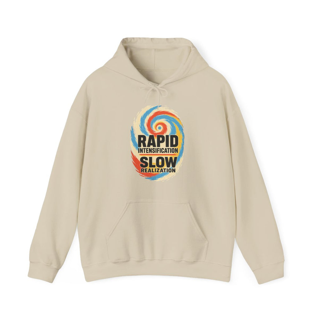 Rapid Intensification Slow Realization Hoodie in Sand