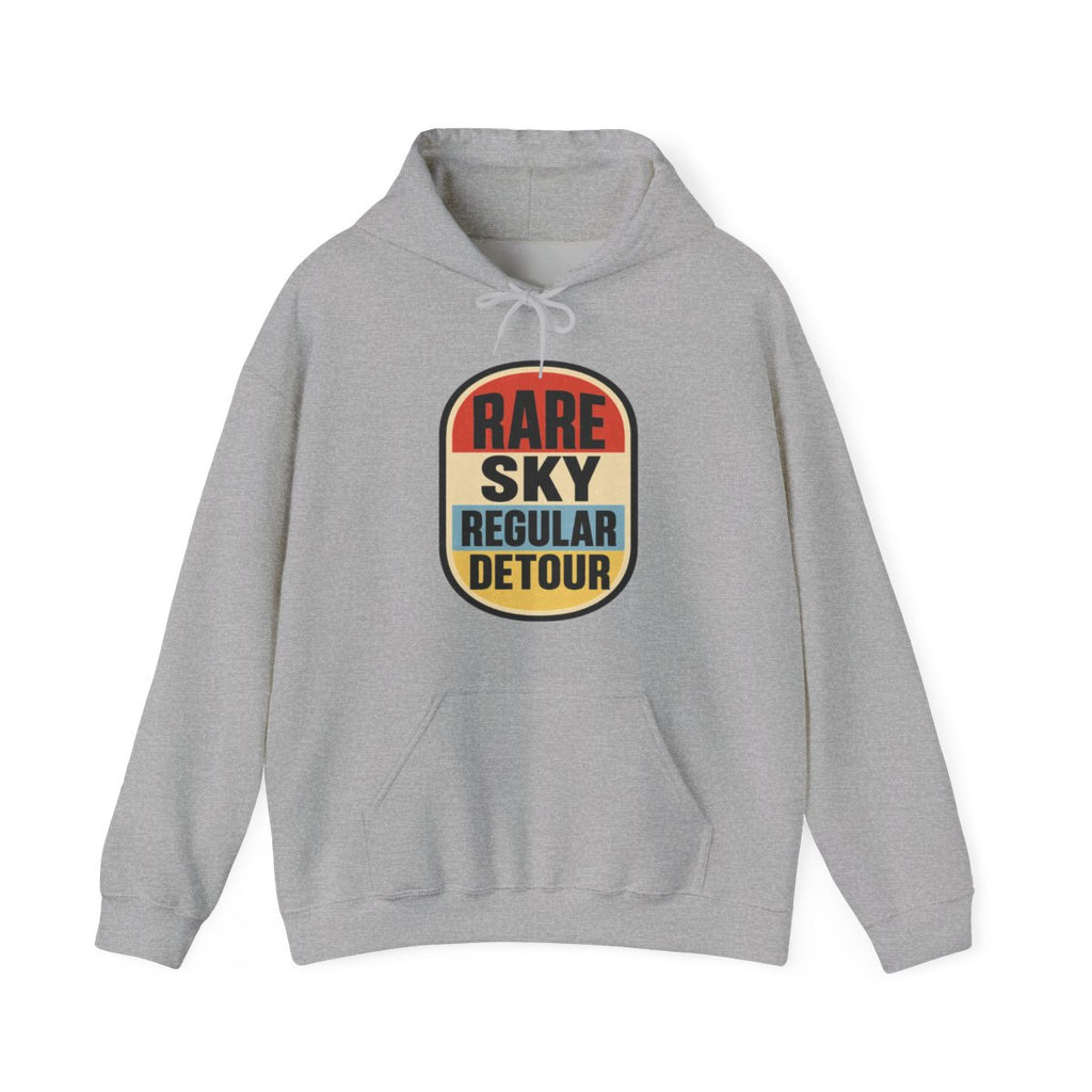 Rare Sky Regular Detour Hoodie in Sport Grey