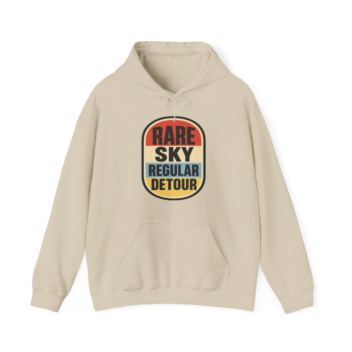 Rare Sky Regular Detour Hoodie in Sand