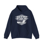 Read Between the Scan Lines Hoodie in Navy