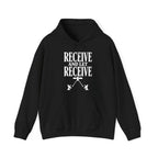 Receive and Let Receive Hoodie in Black