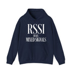 RSSI Has Mixed Signals Hoodie in Navy