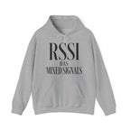 RSSI Has Mixed Signals Hoodie in Sport Grey