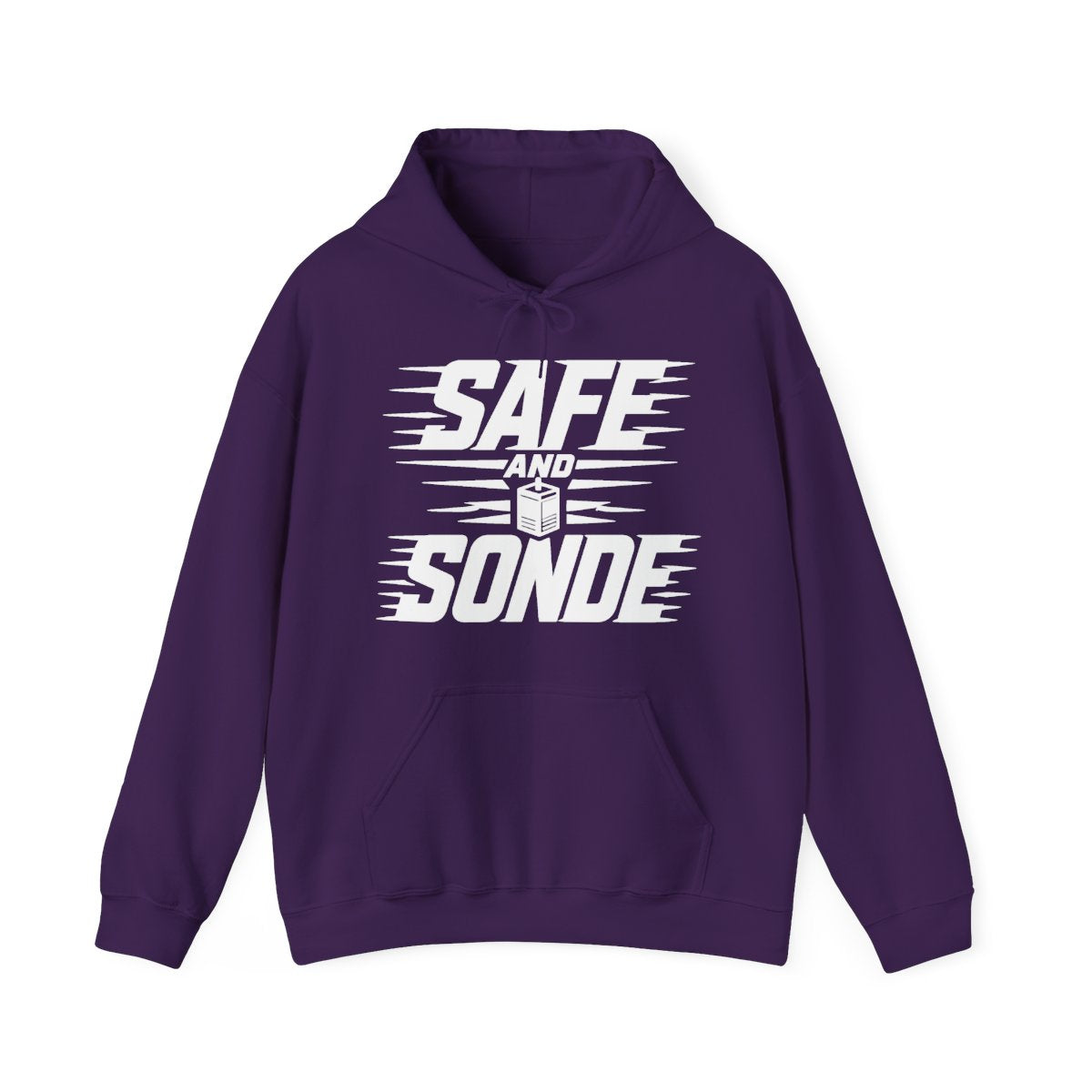 Safe and Sonde Hoodie in Purple