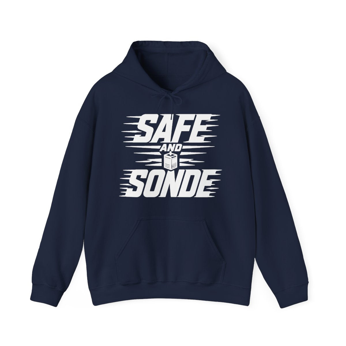 Safe and Sonde Hoodie in Navy