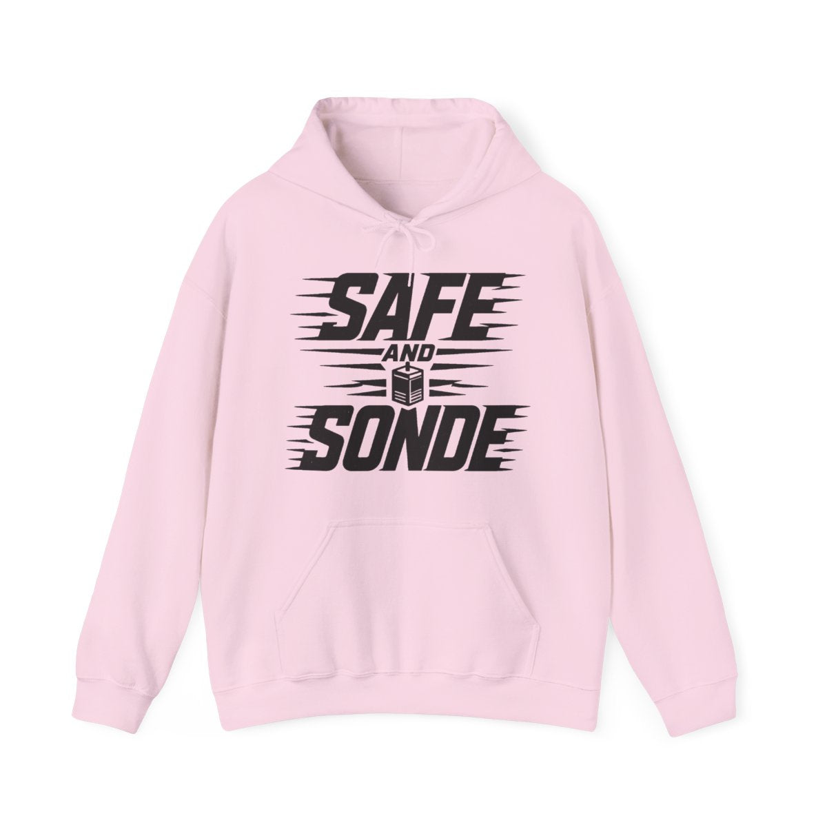 Safe and Sonde Hoodie in Light Pink