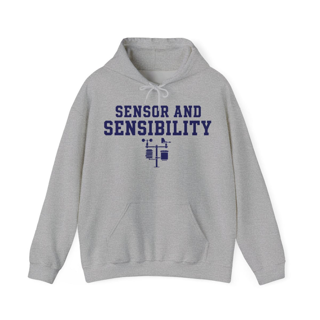 Sensor and Sensibility Hoodie in Sport Grey