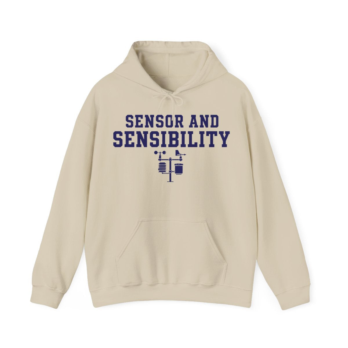 Sensor and Sensibility Hoodie in Sand