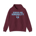 Sensor and Sensibility Hoodie in Maroon