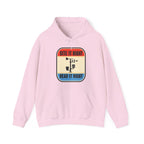Site It Right Read It Right Hoodie in Light Pink