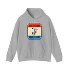 Site It Right Read It Right Hoodie in Sport Grey