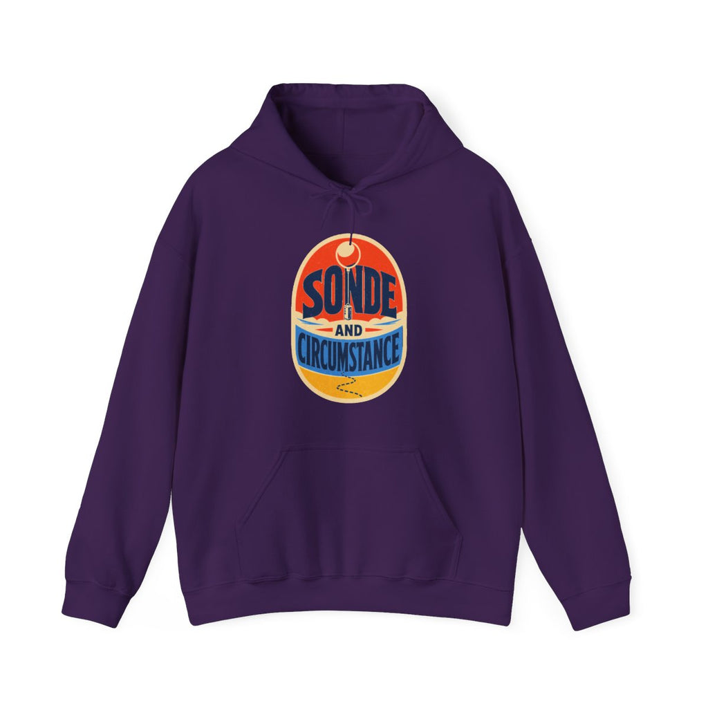 Sonde and Circumstance Hoodie in Purple