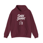 Sonde Judgment Hoodie in Maroon