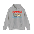 Station Online Coffee Pending Hoodie in Sport Grey