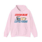 Station Online Coffee Pending Hoodie in Light Pink