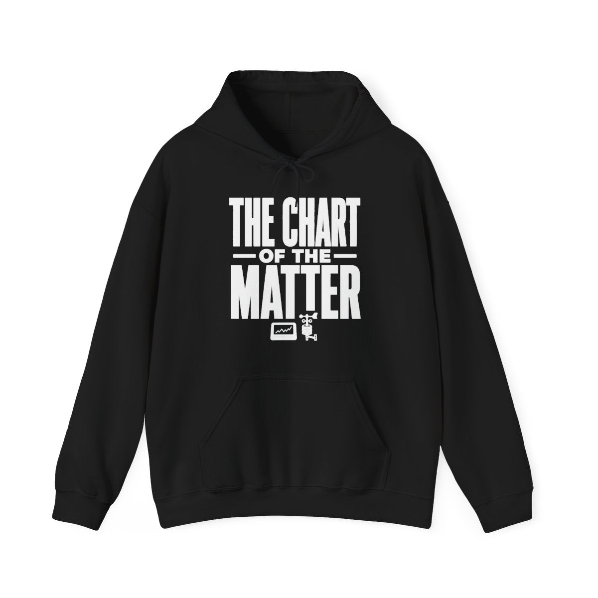 The Chart of the Matter Hoodie in Black