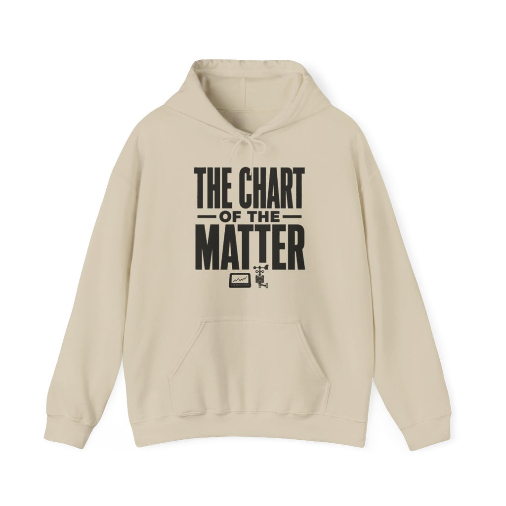 The Chart of the Matter Hoodie in Sand